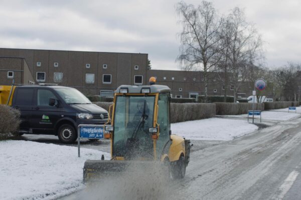 Snerydning i Helsingør